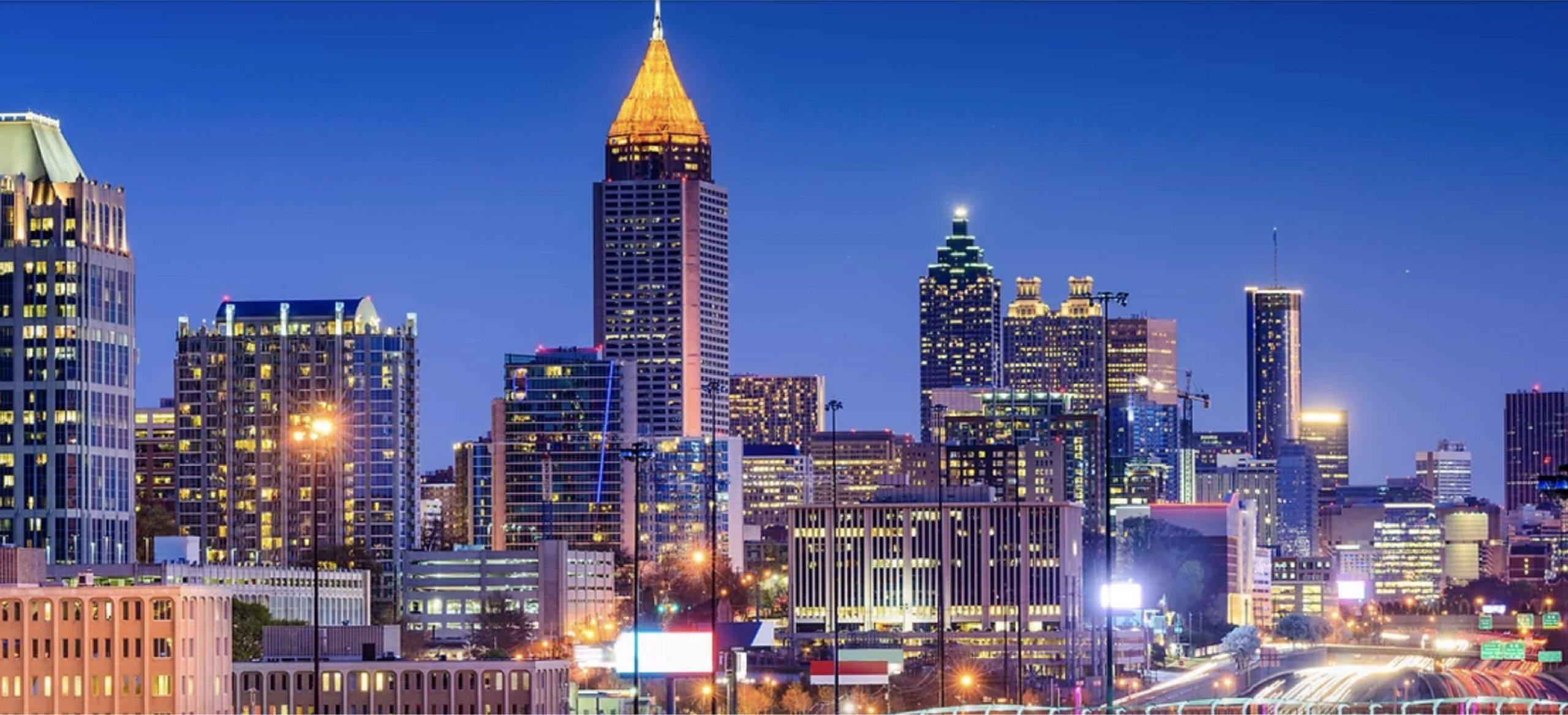 About Header – skyline